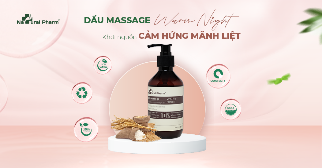 Dầu massage Warm Night