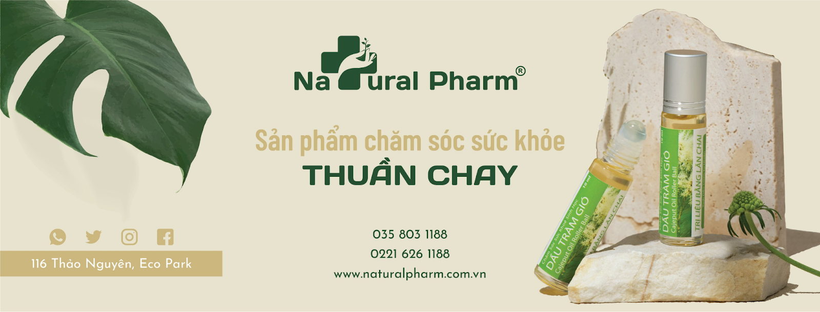 Natural Pharm - Sản phẩm chăm sóc sức khỏe thuần chay